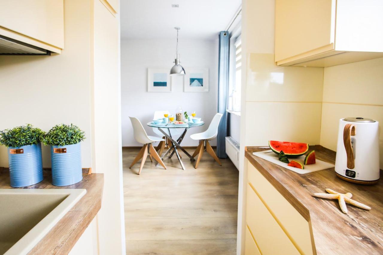 Apartament Blekitno Na Bialym Władysławowo Dış mekan fotoğraf